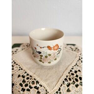 Vintage Kutani Sake Cup, Single Cup, Lovely Floral Design